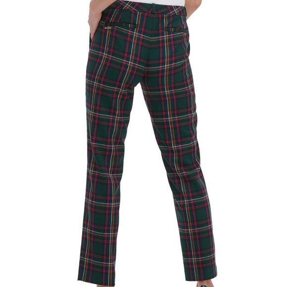 Tommy Hilfiger Womens Pants Size 2 Radcliffe Plaid - Picture 2 of 13